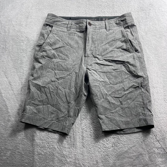 7 Diamonds Other - 7 Diamonds Velocity Performance Shorts Mens 30 Heather Grey Stretch Golf Casual